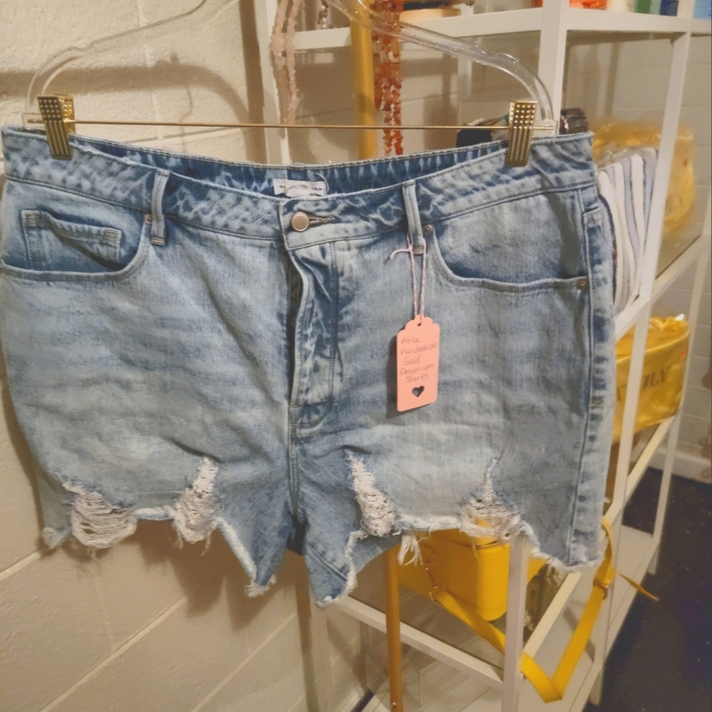 Good American Jean Shorts